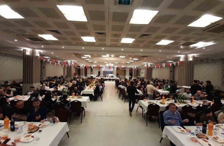 Gurbetteki hemşehriler bu iftar programında bir araya geldi