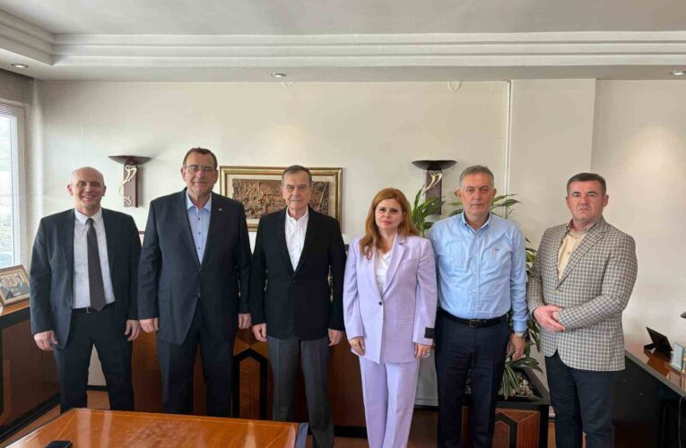 HÖH Eş Genel Başkanı Çakırov’dan Gençoğlu’na geçmiş olsun ziyareti