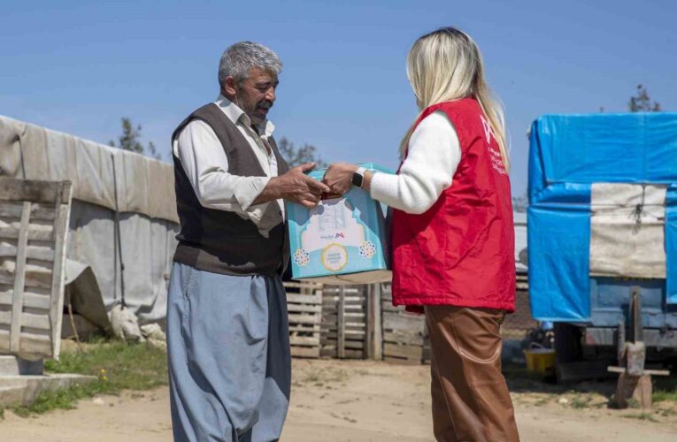 Mersin Büyükşehir Belediyesinden Yörüklere ’göç azığı’ desteği