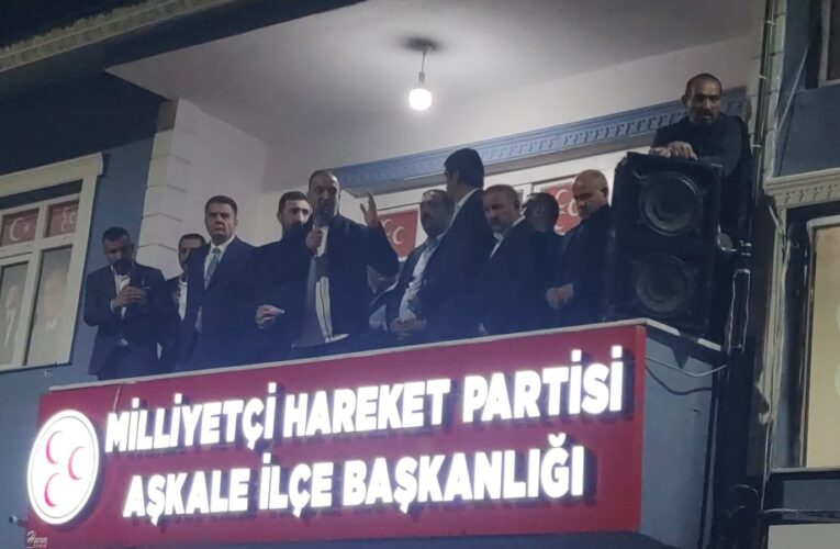 MHP İl Başkanı Yurdagül: ‘Aşkale’nin huzurunu ve maneviyatını kimse bozamaz’