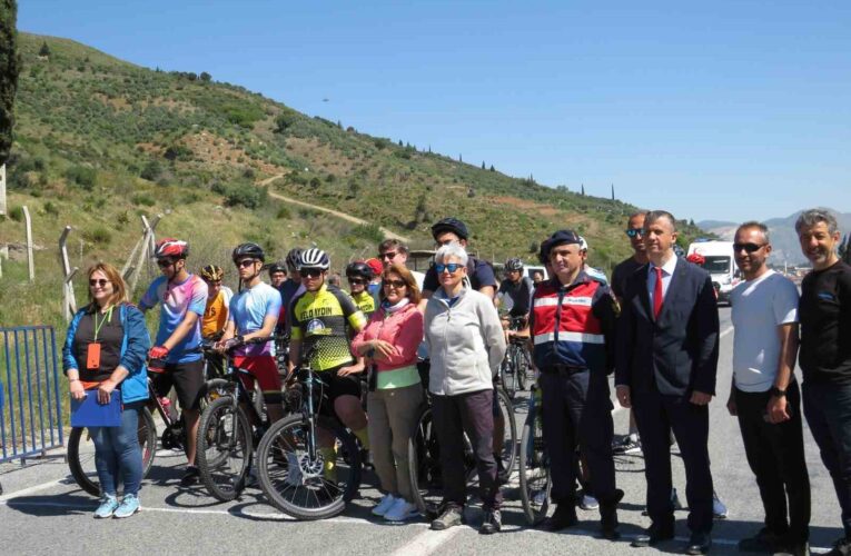 Söke’de bisiklet yarışları heyecanla izlendi