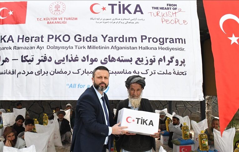 TİKA’dan Afganistan’da ihtiyaç sahibi 600 aileye gıda yardımı