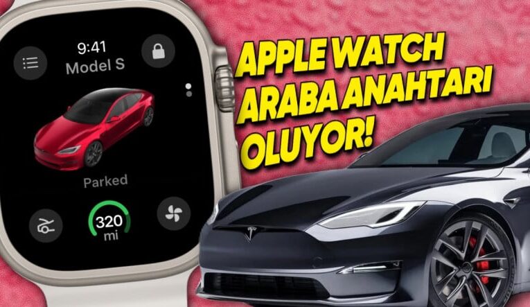 Tesla Apple Watch Uygulaması Duyuruldu